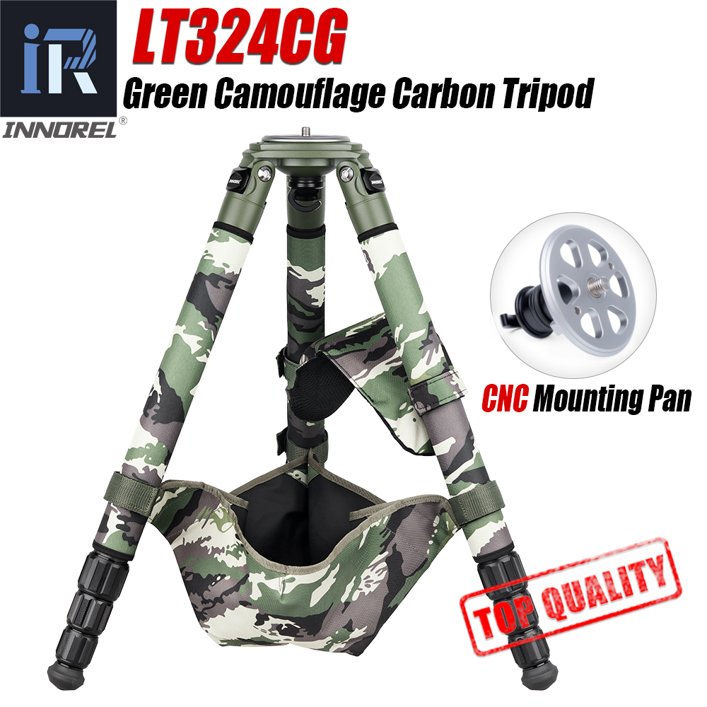 Heavy Equipment Video - INNOREL LT324CG Camouflage Carbon Fiber Tripod