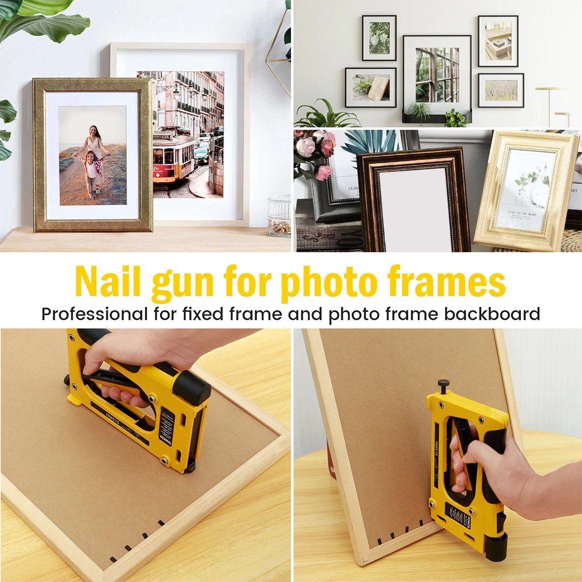 Heavy Equipment Pictures - A24I Nail Stapler for Woodworking Furniture