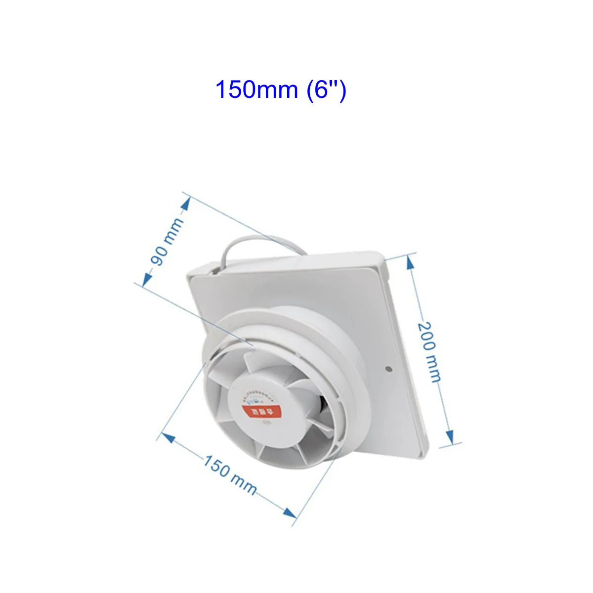 Exhaust Fan Industrial - For Kitchen Toilet Wall Window Ventilation