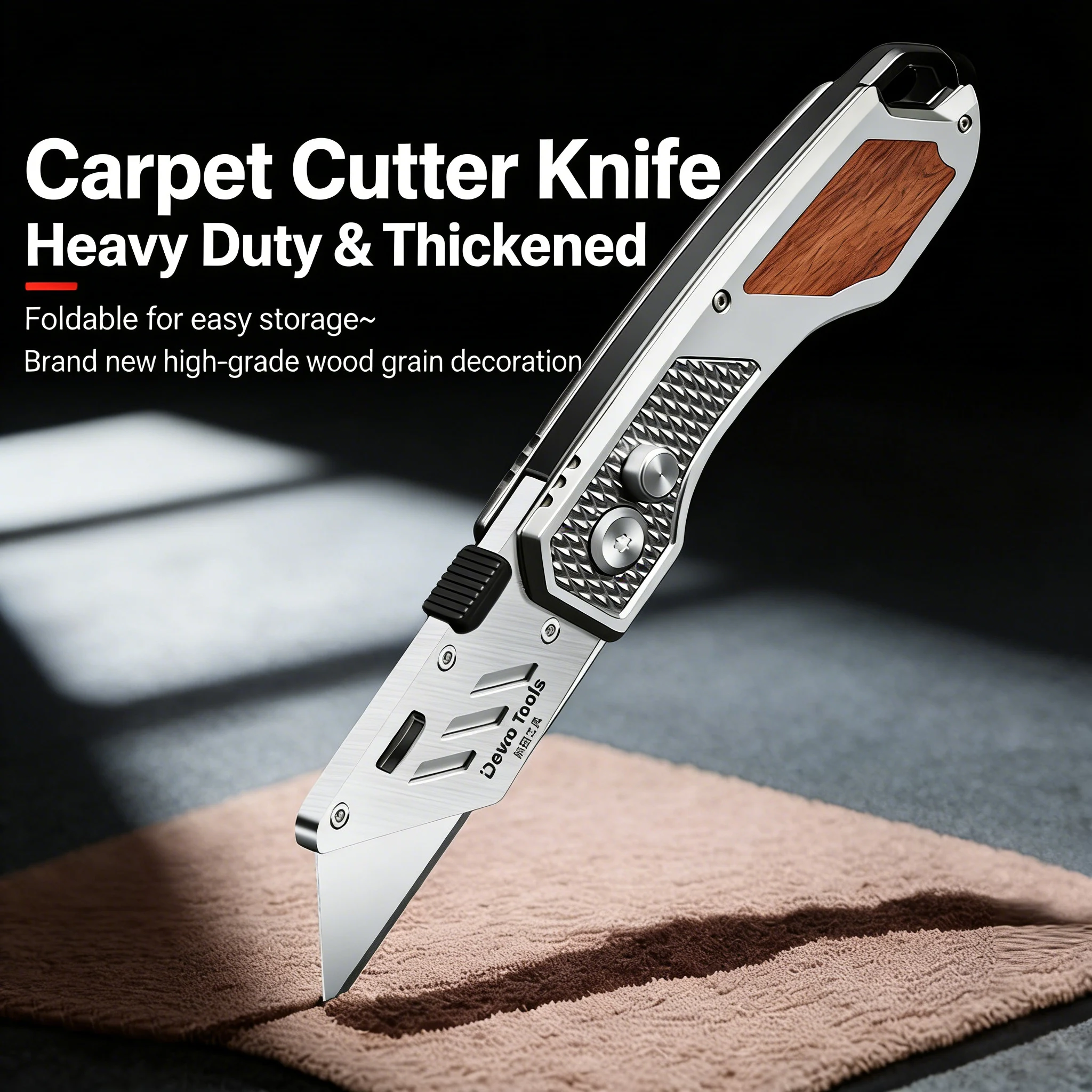 Heavy Equipment Blade - Heavy-Duty SK5 Folding Knife | All-Steel