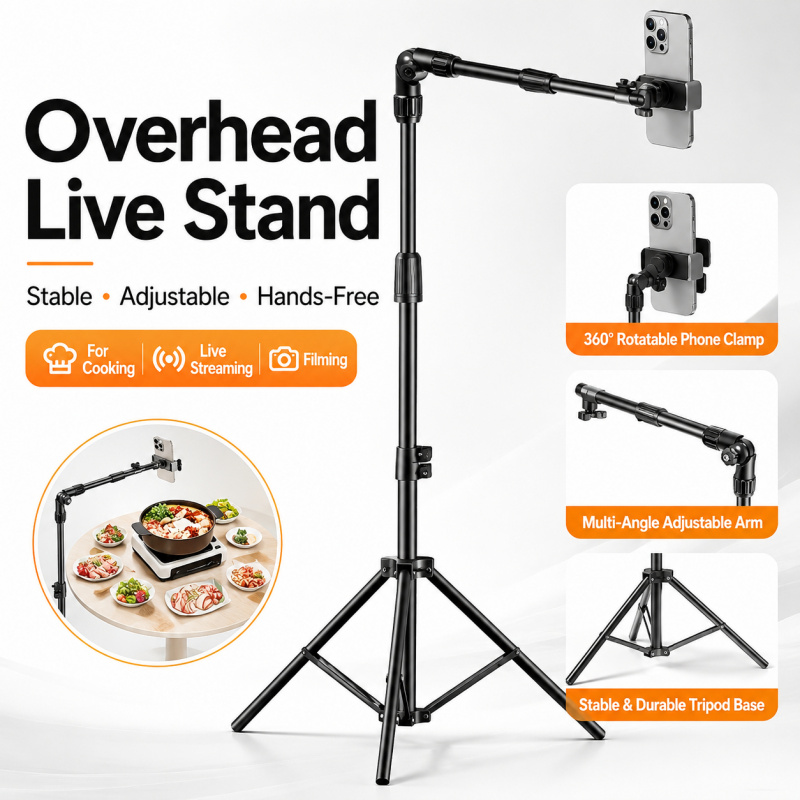 Heavy Equipment Video - Heavy Duty 360° Panoramic Tripod Stand,