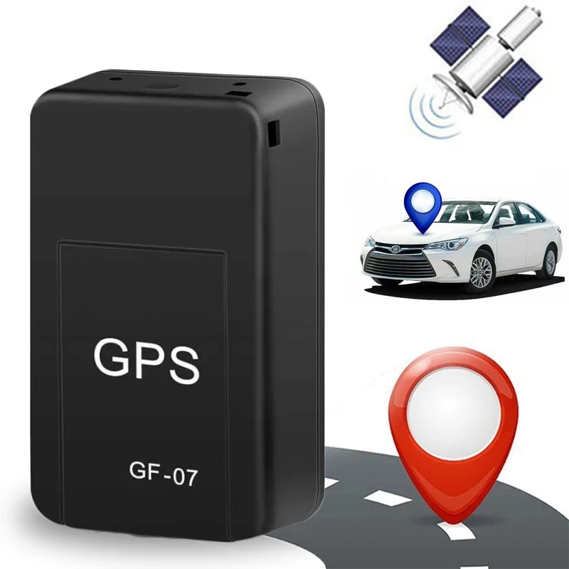 Heavy Equipment Gps Tracker - Mini Vehicle GPS Locator GF-07 Magnetic