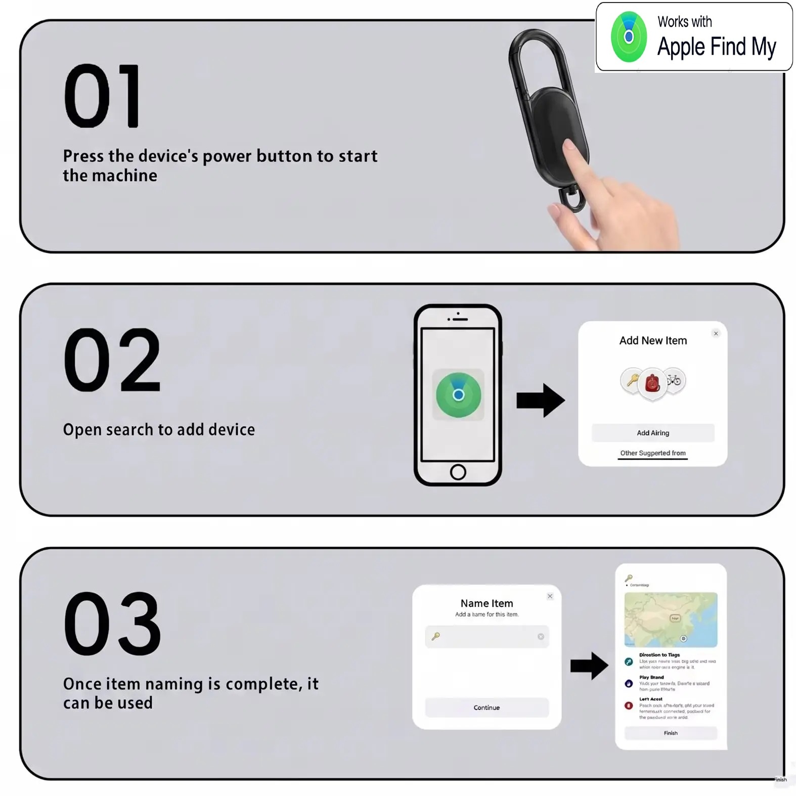 Anti-lost GPS airtag Smart Car - đánh giá và giá Heavy Equipment Gps Tracker