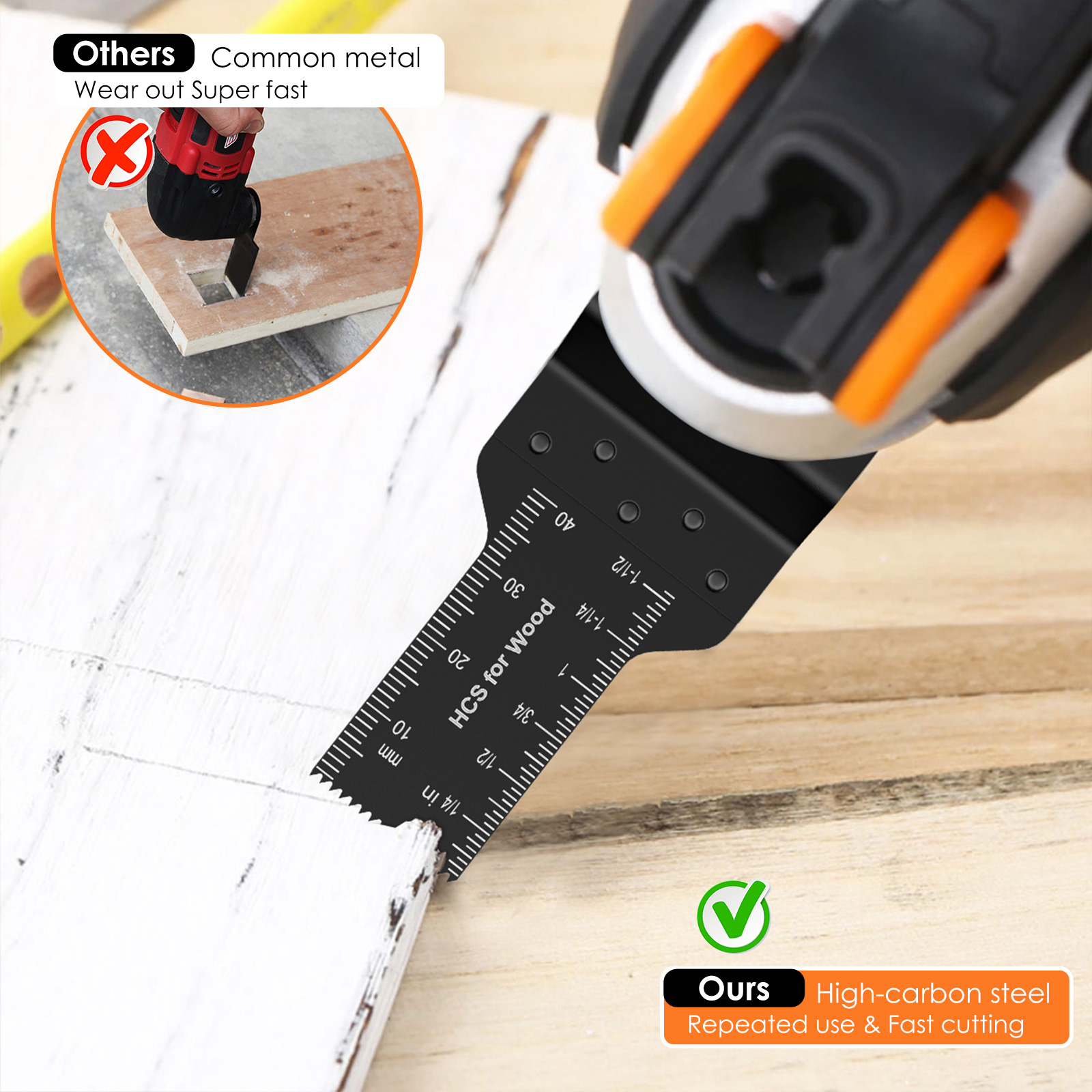 88/56pcs Oscillating Saw Blade - đánh giá và giá Heavy Equipment Blade