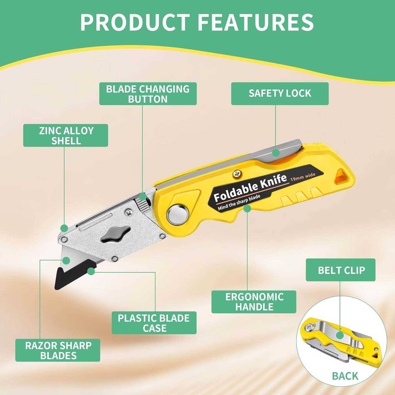 Kitchen Box Cutter,4-Pack Fold - đánh giá và giá Heavy Equipment Blade