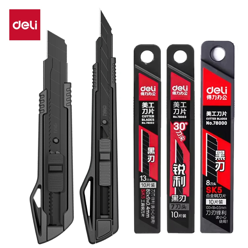 Deli Heavy Duty Utility Knife  - đánh giá và giá Heavy Equipment Blade