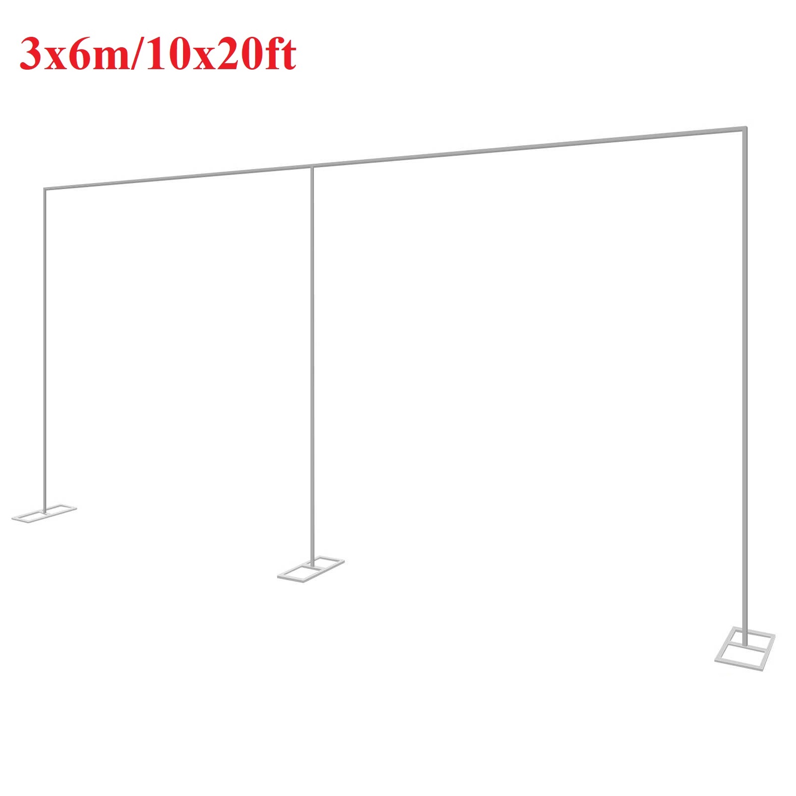 3x6m/10x20ft Metal Wedding Arc - đánh giá và giá Heavy Equipment Video