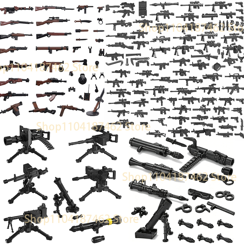 Military Figures Weapons Build - đánh giá và giá Heavy Equipment Certification