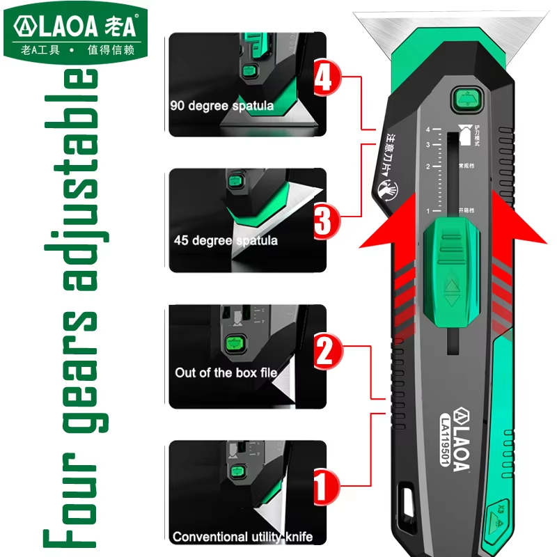 LAOA 4 Speed Multifunctional U - đánh giá và giá Heavy Equipment Scraper